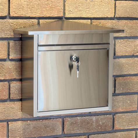 metal outdoor post box|post boxes outside waterproof.